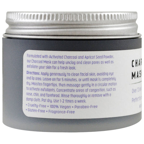 White Egret Personal Care - Charcoal Mask, 2 fl oz (59 ml)