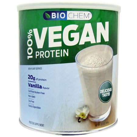 BioChem - 100% Vegan Protein, Vanilla Flavor - Powder