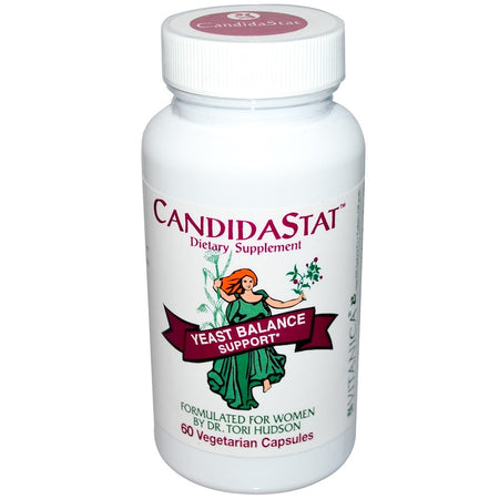 Vitanica - CandidaStat, Yeast Balance Support, 60 Veggie Caps