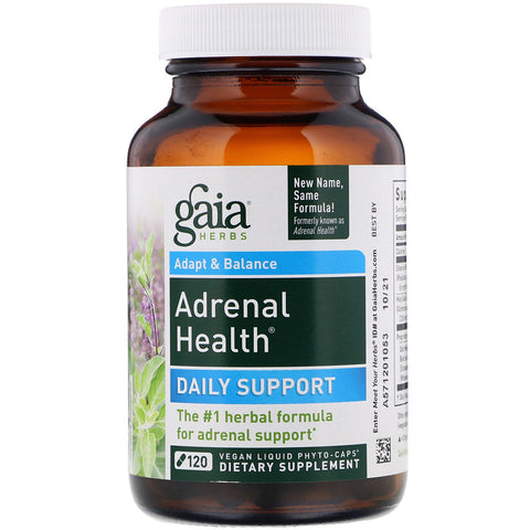 Gaia Herb - ADRENAL HEALTH DAILY SUPPORT LP CAPS 120