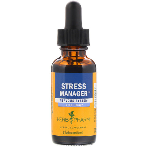 Herb Pharm - Stress Manager - 1 Oz