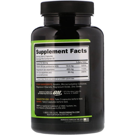 Optimum Nutrition - ZMA - 90 Capsules