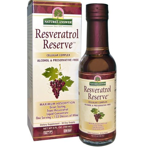 Nature's  Answers - Resveratrol Reserve Liquid - 5  Oz