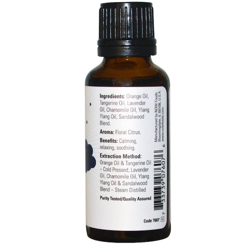 Now Foods - Essential Oils, Sleep Blend, Peaceful Sleep, 1 fl oz (30 ml)