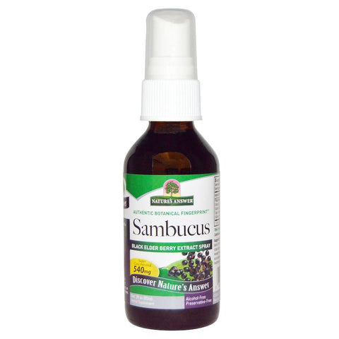Nature's  Answers - Sambucus (Black Elder Berry) Spray - 2  Oz
