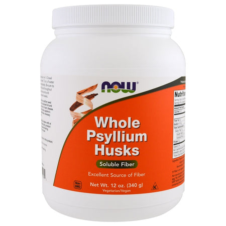 Now Foods - Whole Psyllium Husks, 12 oz (340 g)
