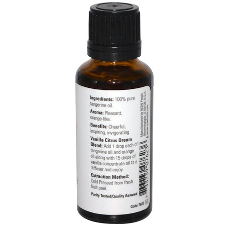 Now Foods - Essential Oils, Tangerine, 1 fl oz (30 ml)