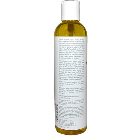 Home Health (Solgar) - Almond Glow®  Skin Lotion (Unscented) - 8 Oz