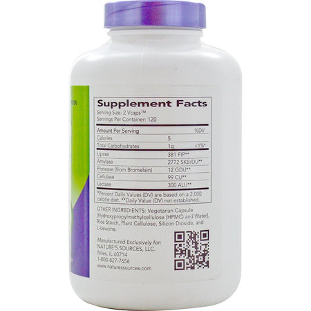 Nature's Sources - AbsorbAid®  Digestive Support  240 Vegan Capsules