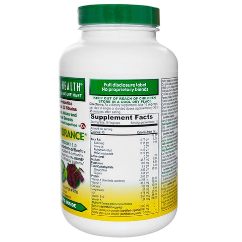 Vibrant Health - Green Vibrance, 240 Vegicaps