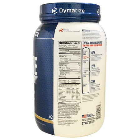 Dymatize - ELITE 100% WHEY, Gourmet Vanilla - 2 Lb (907 G)