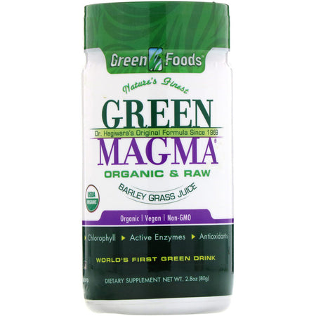 Green Food - Green Magma, Barley Grass Juice, 2.8 oz (80 g)