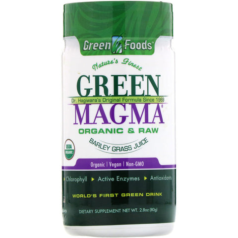 Green Food - Green Magma, Barley Grass Juice, 2.8 oz (80 g)