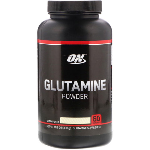 Optimum Nutrition - Glutamine Powder, Unflavored, 10.6 oz (300 g)