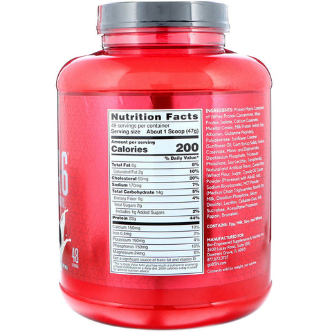 BSN - Syntha-6, Protein Powder Drink Mix, Cookies and Cream, 5.0 lbs (2.27 kg)