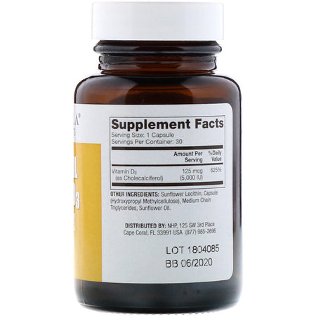 Dr Mercola - Liposomal Vitamin D 5000 IU - 30 Capsules