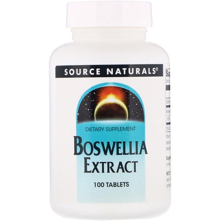 Source Naturals - Boswellia Extract - 100 Tablet