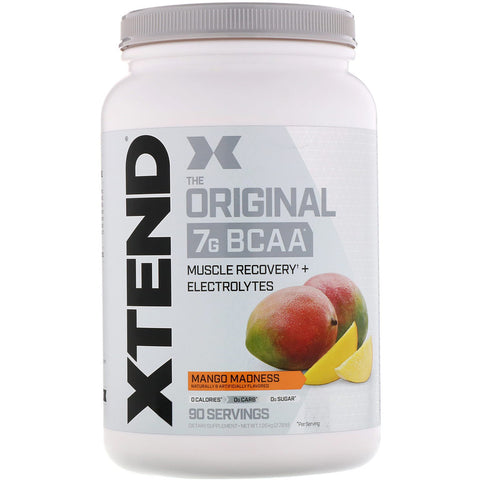 Xtend The Original 7G BCAA, Mango Madness, 2.78 lb (1.26 kg) - 90 Servings