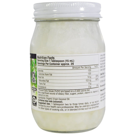 Source Naturals - Coconut Oil, Extra Virgin - 15 Fl Oz