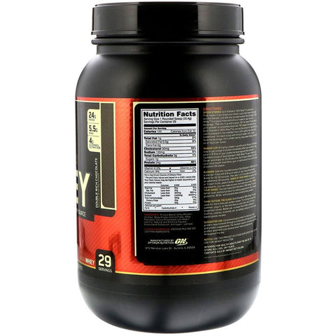 Optimum Nutrition - Gold Standard 100% Whey Double Rich Chocolate - 2 Lb