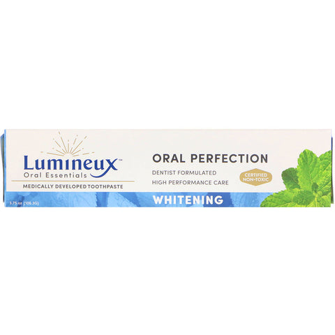Lumineux Oral Essentials - Medically Developed Toothpaste, Whitening, Travel Size