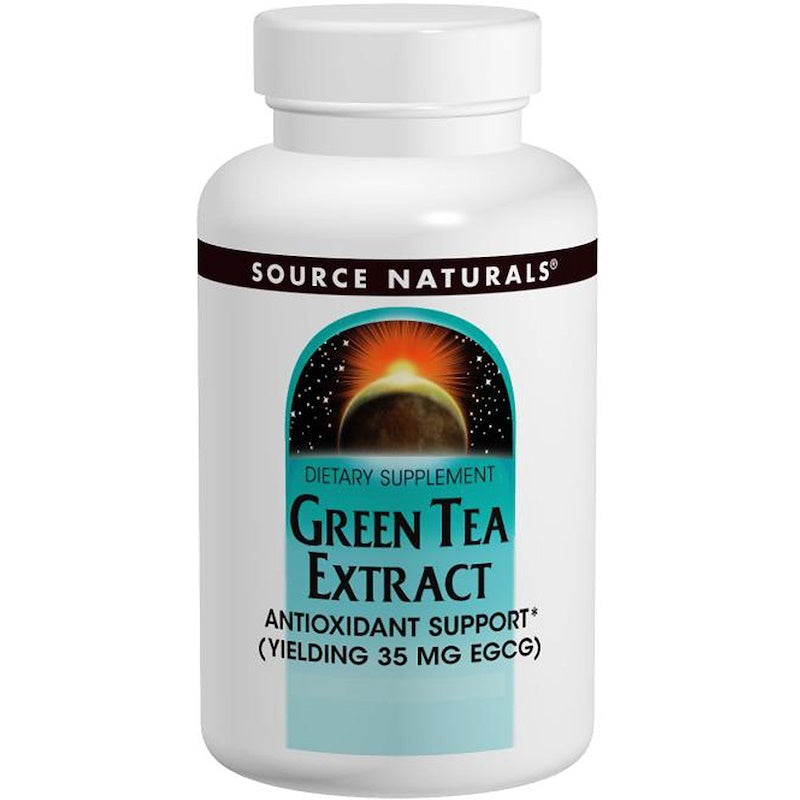 Source Naturals - Green Tea Extract 100 Mg - 60 Tablet
