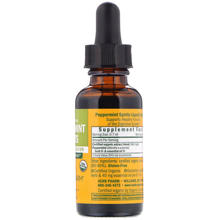Herb Pharm - Peppermint Spirits - 1 Oz