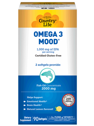 Country Life - OMEGA 3 MOOD 90 SOFTGEL