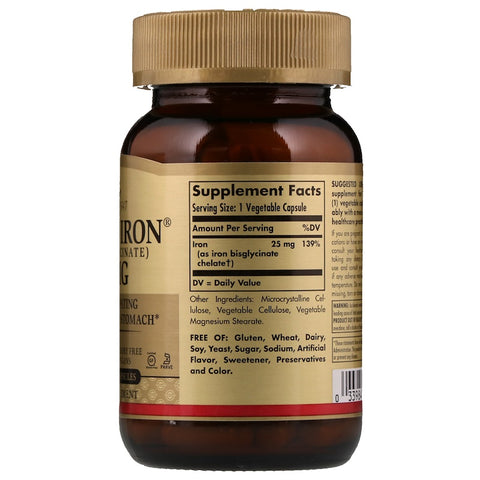 Solgar - Gentle Iron® Vegetable Capsules - 90 Capsules