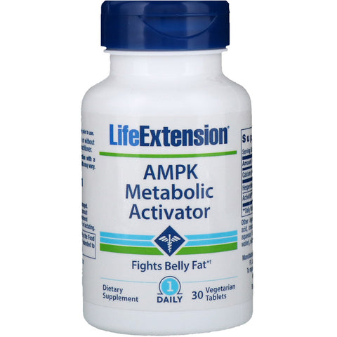 Life Extension - AMPK METABOLIC ACTIVATOR 30  VEGETARIAN TABLETS