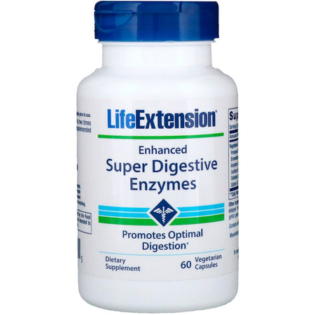 Life Extension - ENHANCED SUPER DIGESTIVE ENZYMES 60 CAPS - 60 Capsules