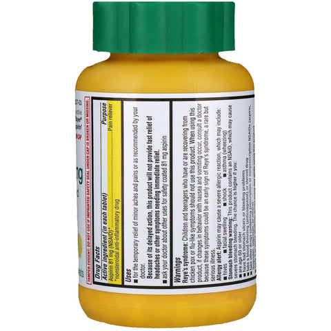 Life Extension - LOW DOSE ASPIRIN 81MG(ENTERIC)300 TABS