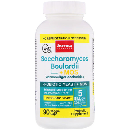 Jarrow - Saccharomyces Boulardii + MOS 5 Billion - 90 Capsules