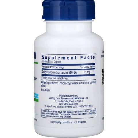 Life Extension - DHEA 25 MG 100 CAPSULES