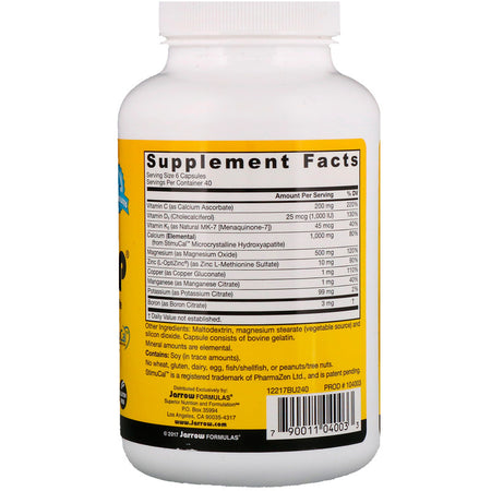 Jarrow - Bone-Up - 240 Capsules