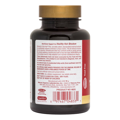 Natures Plus - ULTRA HAIR PLUS FOR WOMEN S/R TAB60