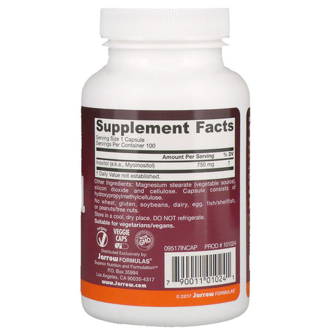 Jarrow - Inositol 750mg - 100 Capsules
