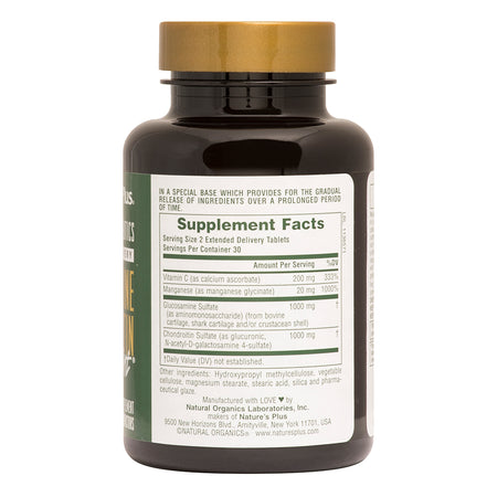 Natures Plus - RX JOINT Glucosamine/Chondroitin/MSM TAB 180
