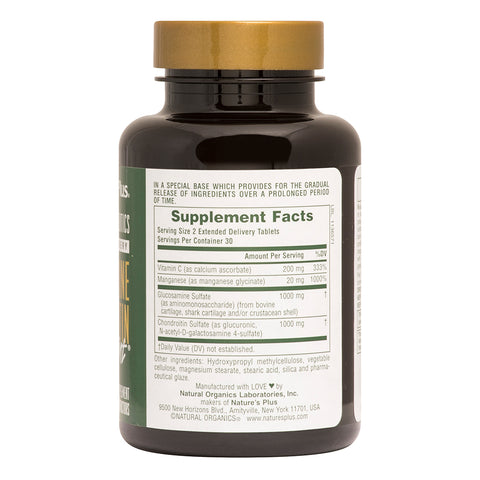 Natures Plus - RX JOINT Glucosamine/Chondroitin/MSM TAB 180