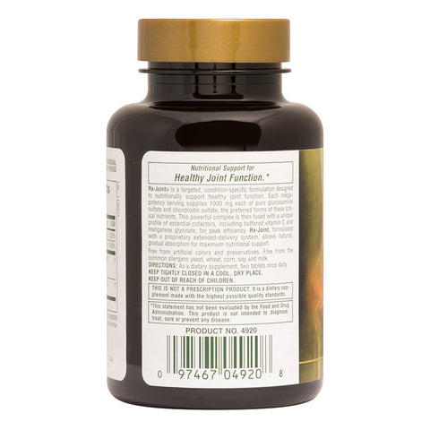 Natures Plus - RX JOINT Glucosamine/Chondroitin/MSM TAB 180