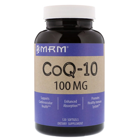 MRM - CoQ-10 100mg (PEL Delivery System) As Ubiquinone - 120 Softgels