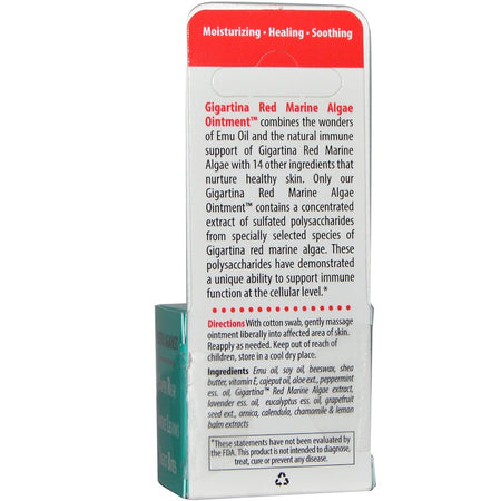 Vibrant Health - Gigartina RMA (Red Marine Algae) Ointment, 1/4 Oz - Individual