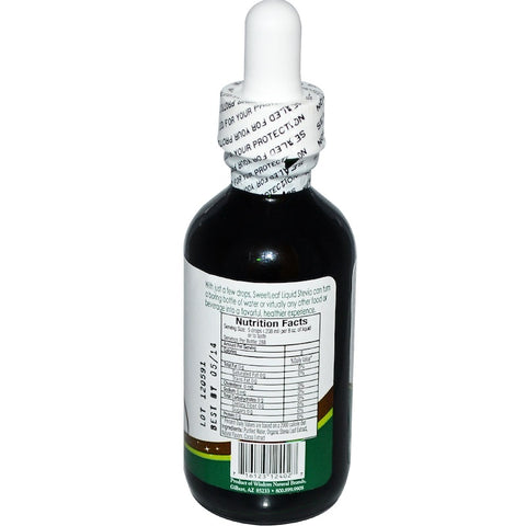 Wisdom Natural Sweetleaf - SweetLeaf Liquid Stevia, Sweet Drops Sweetener, Chocolate, 2 fl oz (60 ml)