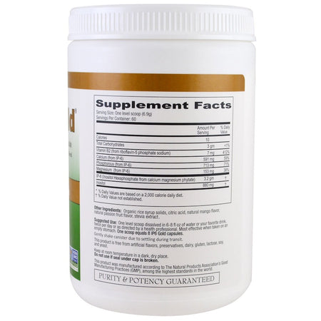 IP -6 International - IP6 Gold, Immune Support Formula - 14.6 Oz Powder