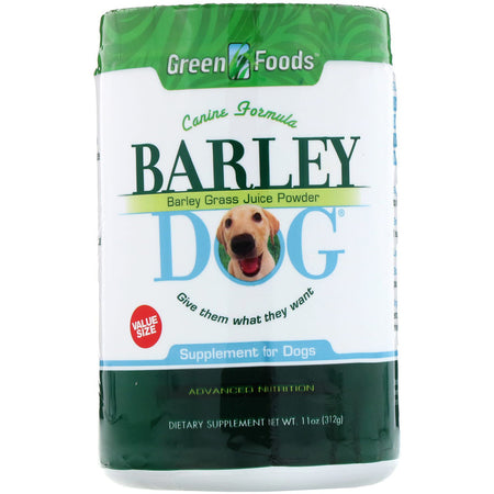 Green Food - Barley Dog - 11 Oz