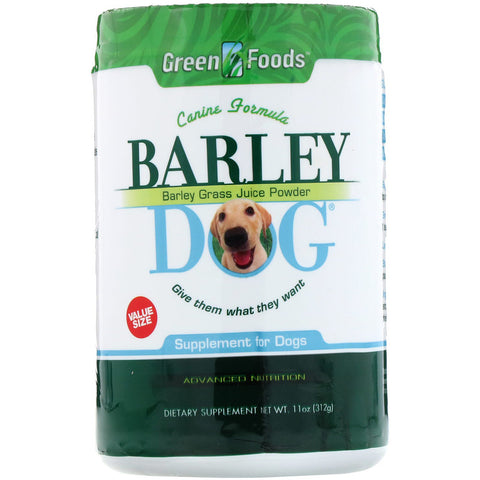 Green Food - Barley Dog - 11 Oz