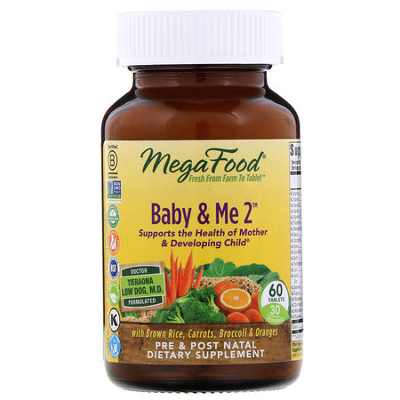 Megafood - Baby & Me 2 - 60 Tablets