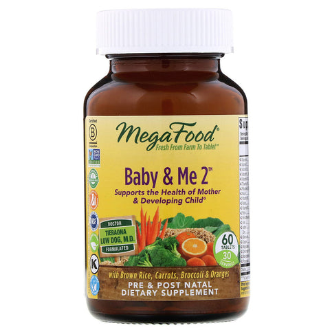 Megafood - Baby & Me 2 - 60 Tablets