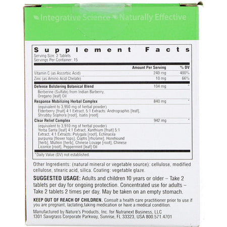 Rainbow Light - Counter Attack™  Immune Support- 30 Tablets