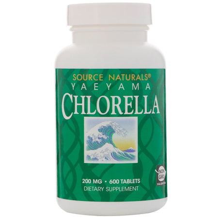 Source Naturals - Yaeyama Chlorella® 200 Mg - 600 Tablet